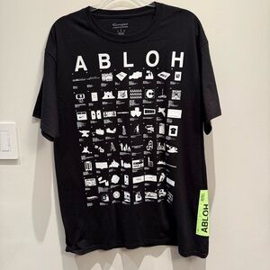 NWOT- Off-White Virgil Abloh 2021 Collection Graphic T-Shirt Figures of Speech L